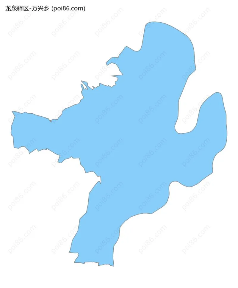 万兴乡边界地图