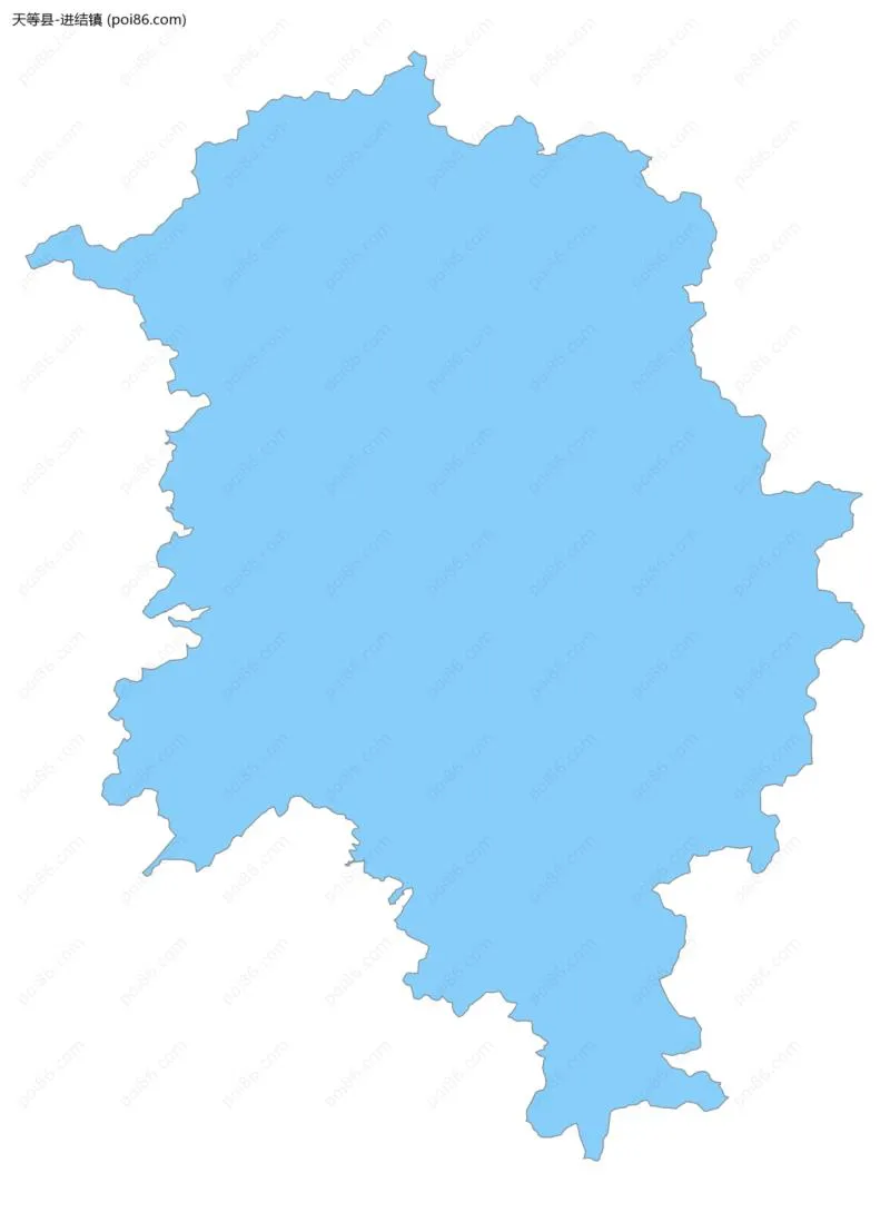 进结镇边界地图