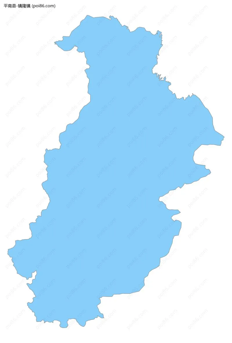 镇隆镇边界地图