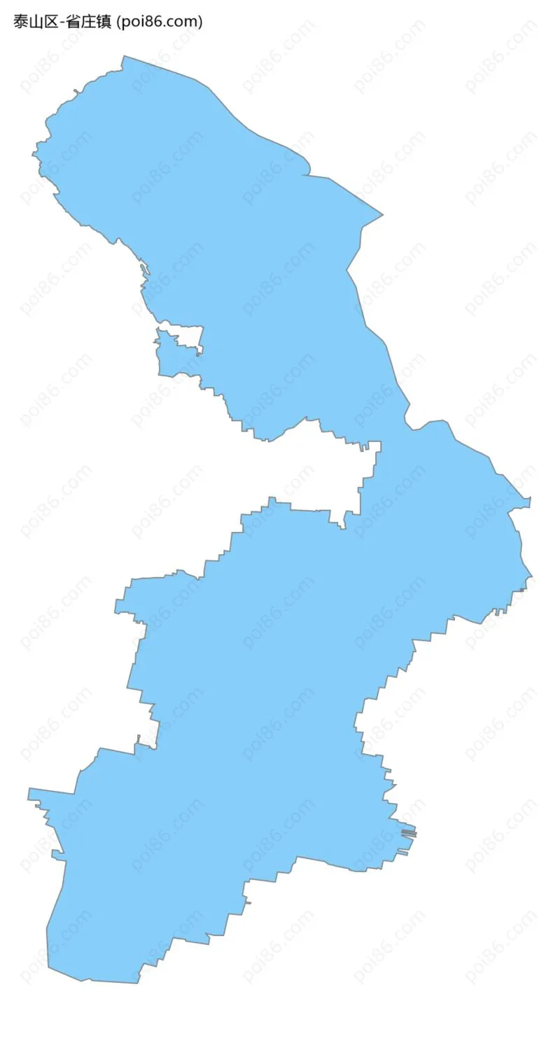 省庄镇边界地图