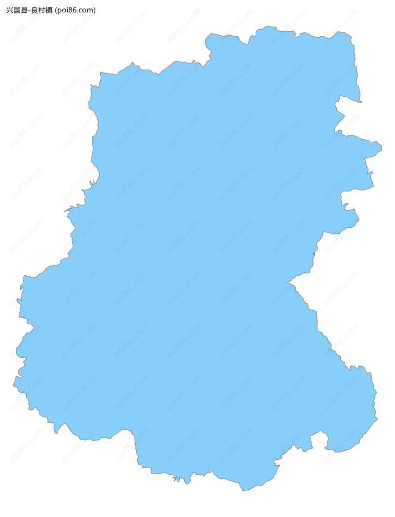 良村镇边界地图