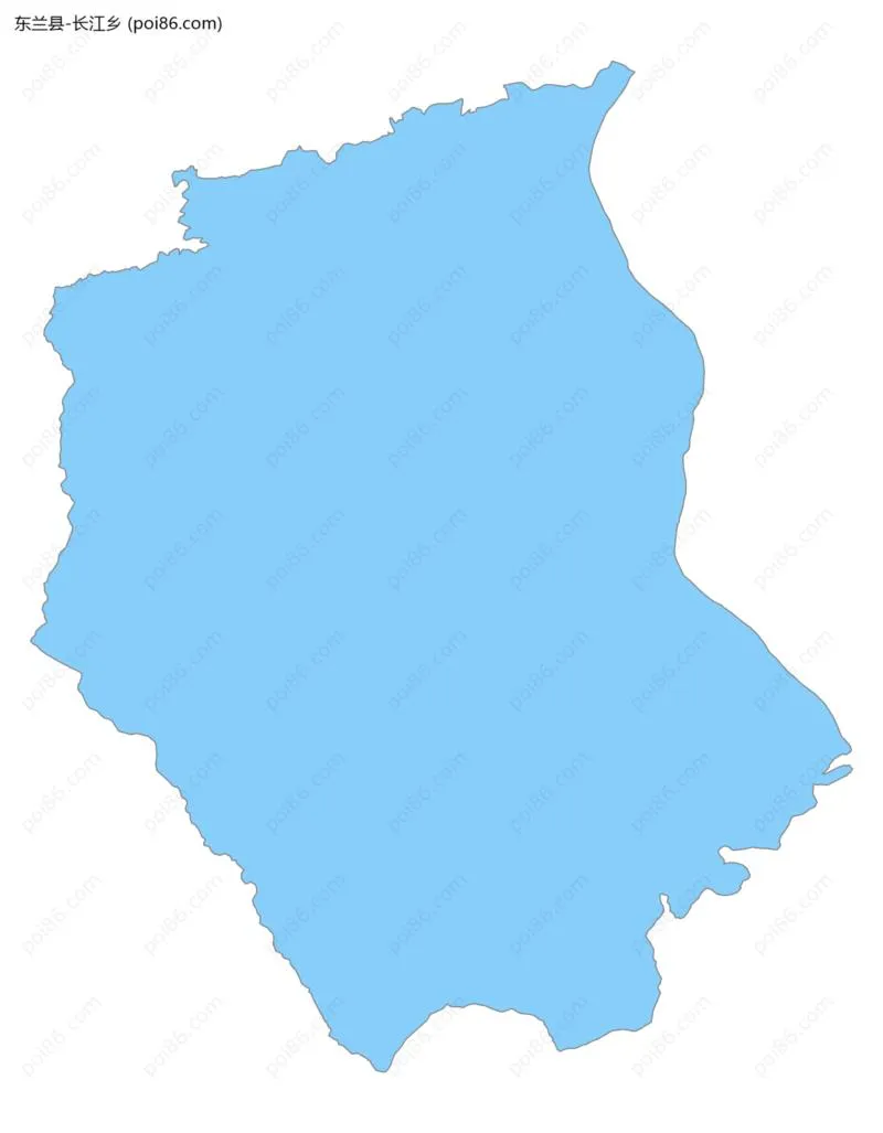 长江乡边界地图