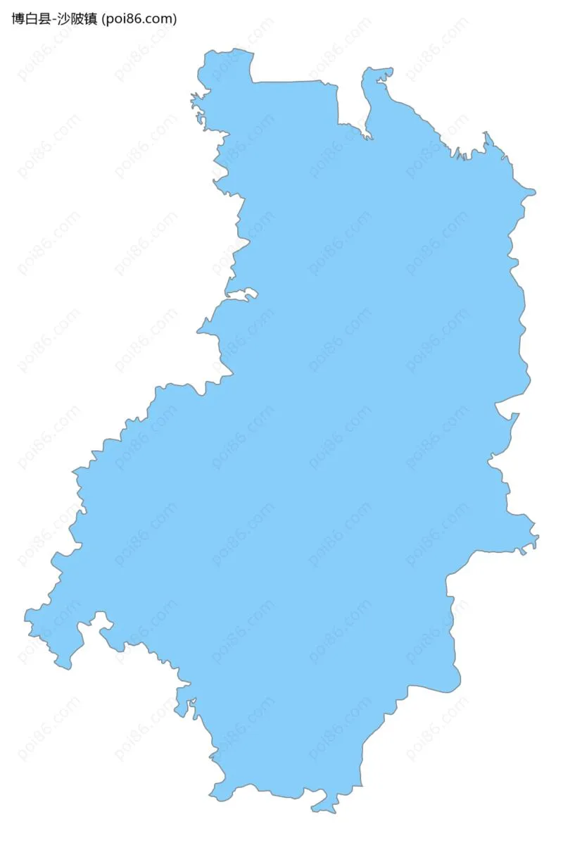 沙陂镇边界地图