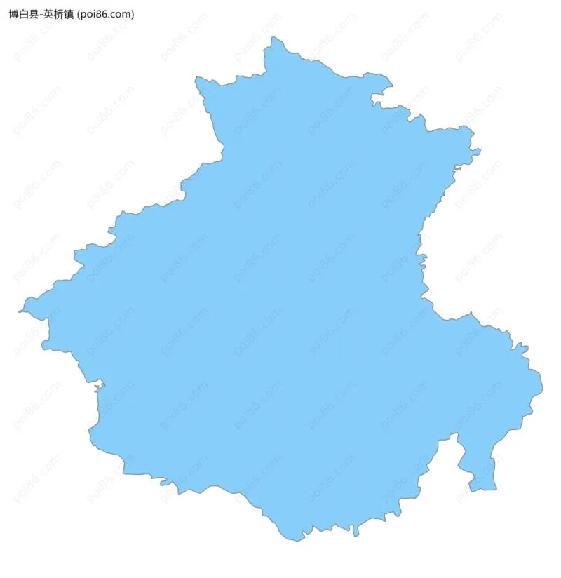 英桥镇边界地图