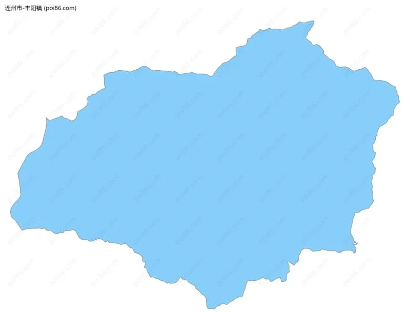丰阳镇边界地图