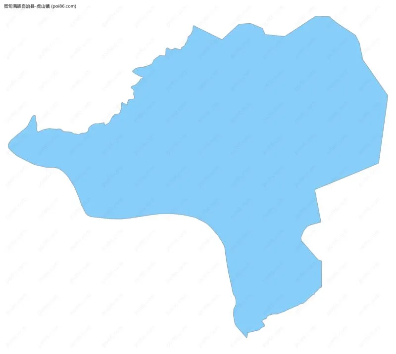 虎山镇边界地图