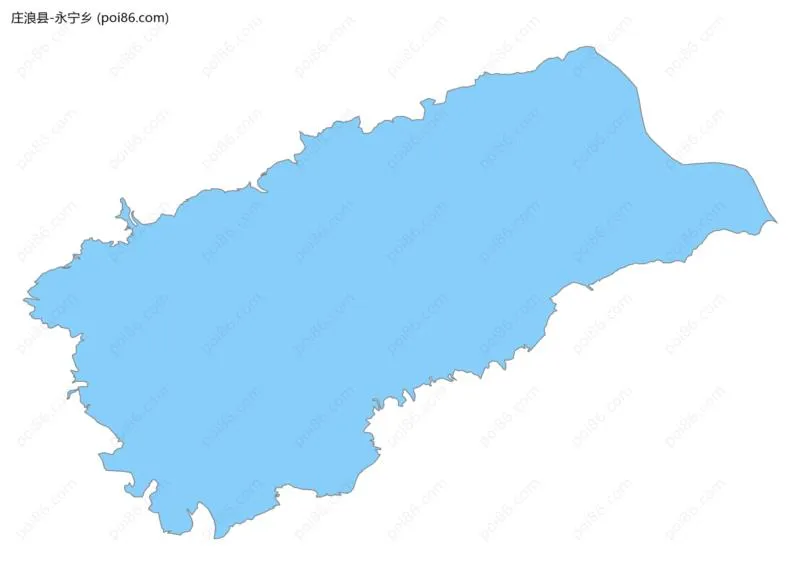 永宁乡边界地图