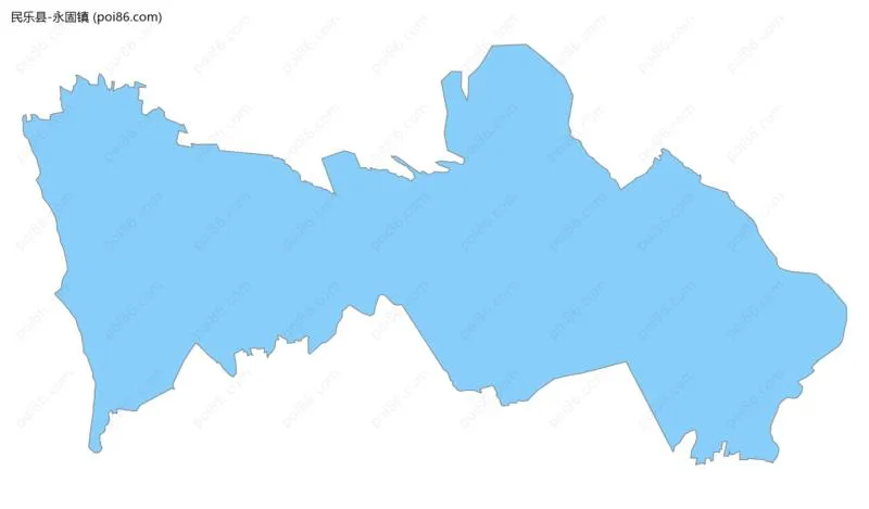 永固镇边界地图