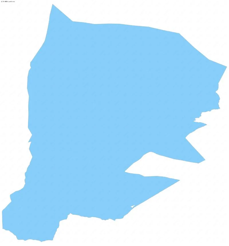 清泉乡边界地图