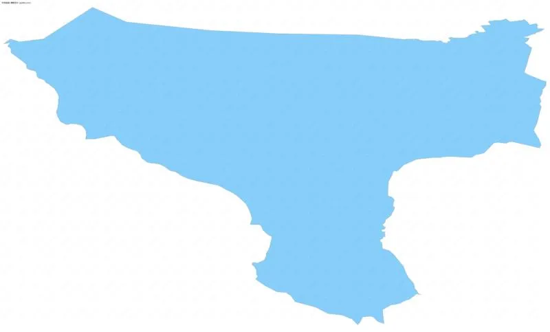 博斯坦乡边界地图