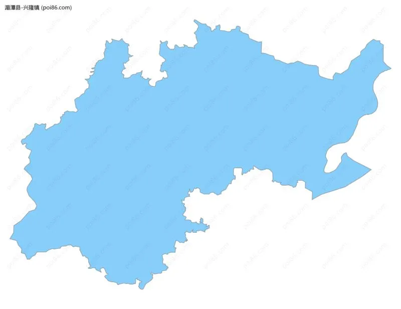 兴隆镇边界地图