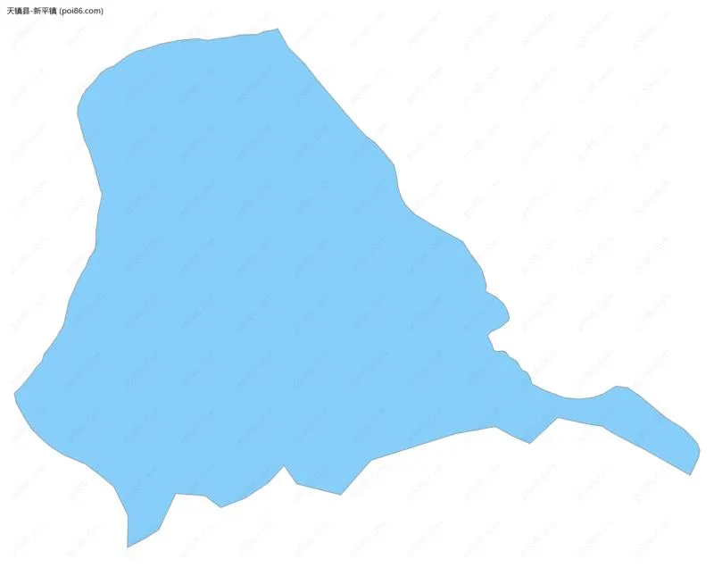 新平镇边界地图