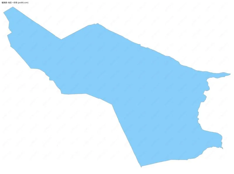 地区一农场边界地图