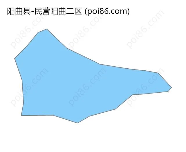 民营阳曲二区边界地图