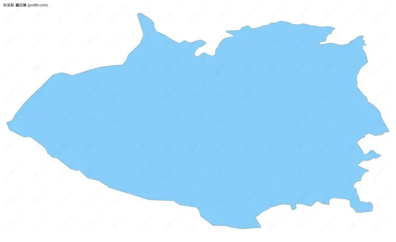 冀氏镇边界地图