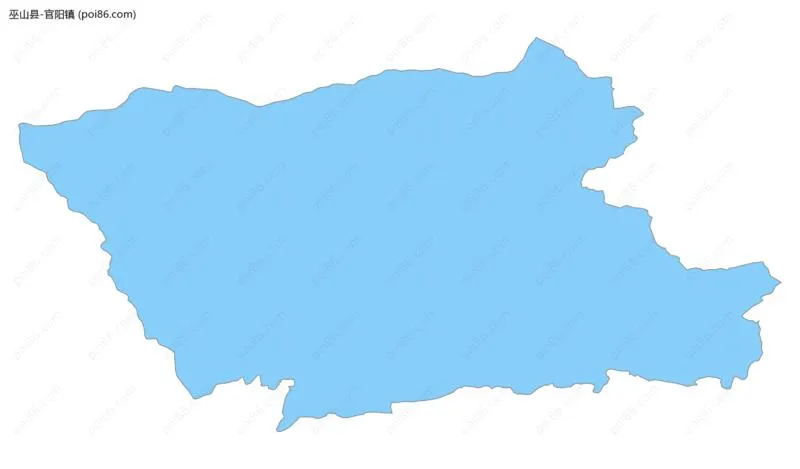 官阳镇边界地图