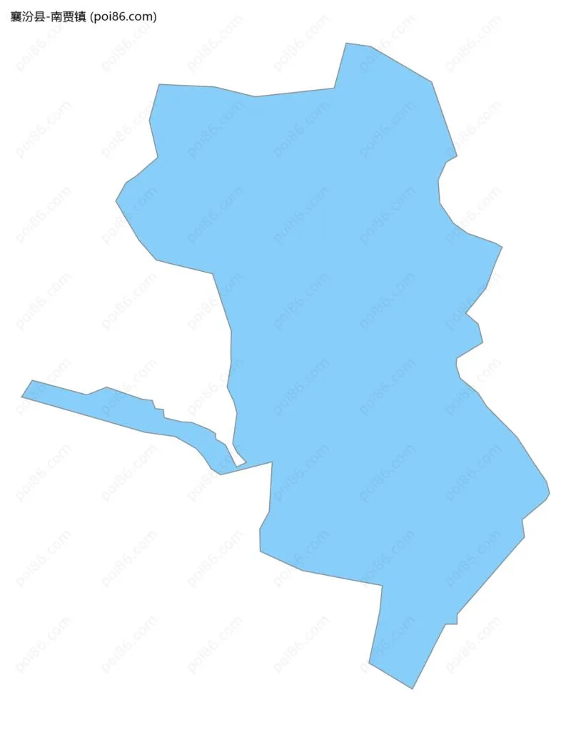 南贾镇边界地图