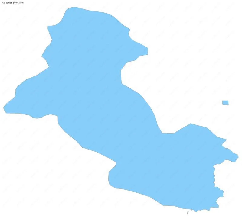 胜利镇边界地图