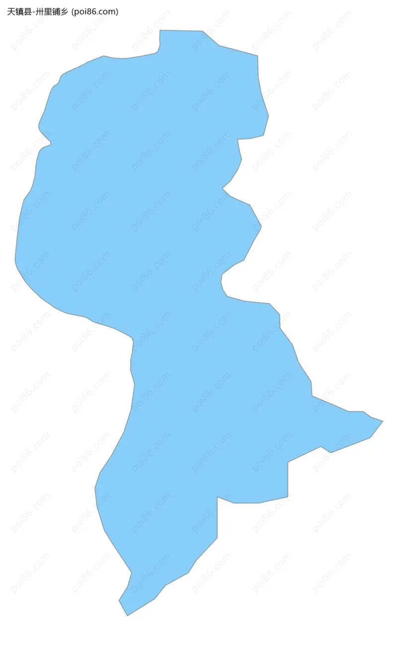 卅里铺乡边界地图