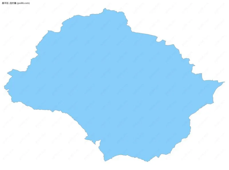 流村镇边界地图