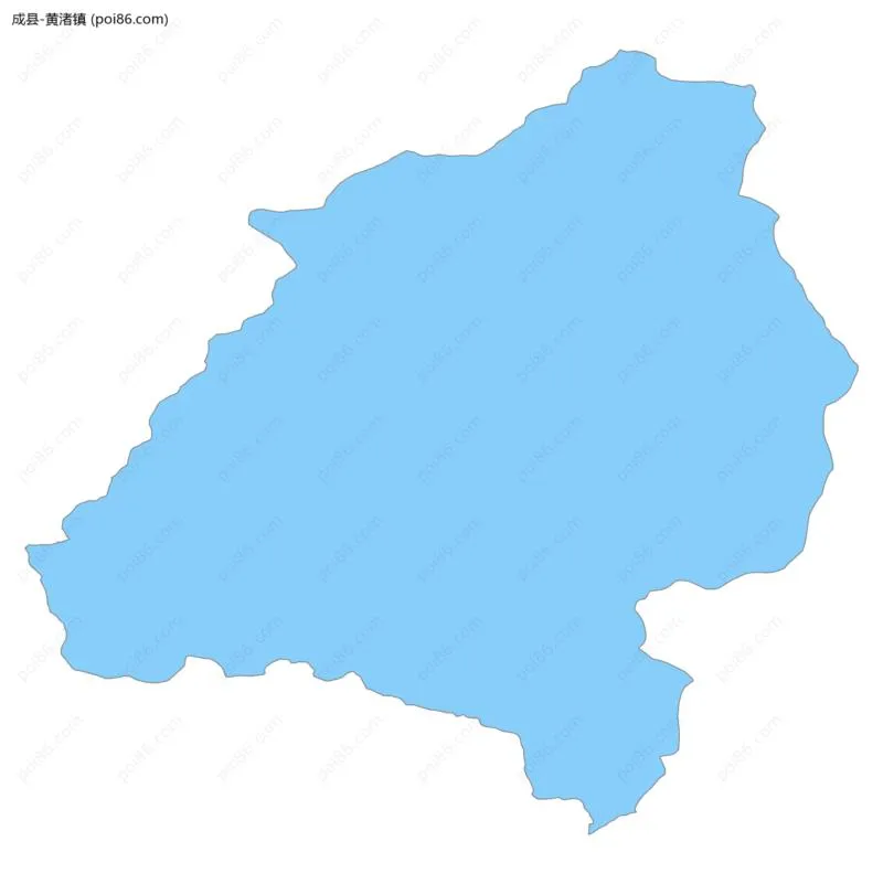 黄渚镇边界地图