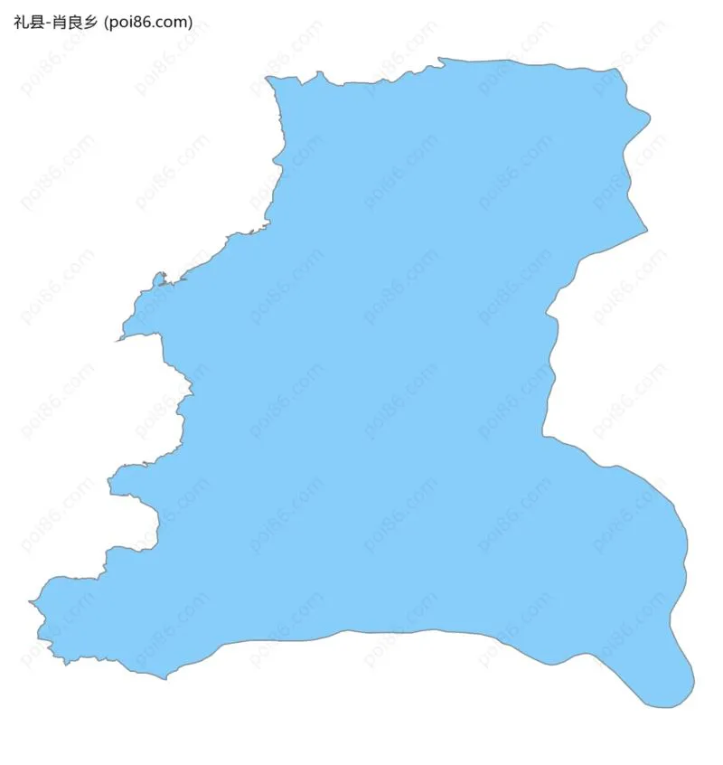 肖良乡边界地图