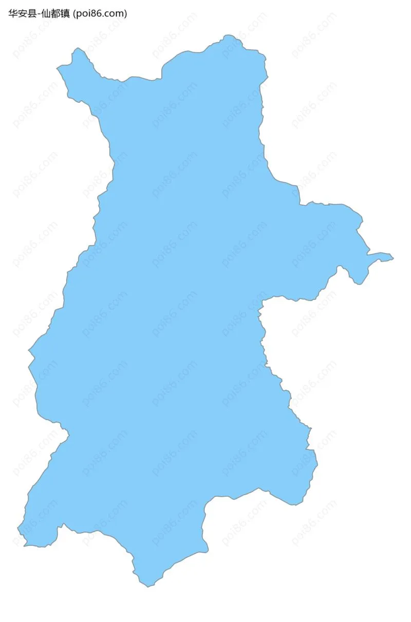 仙都镇边界地图