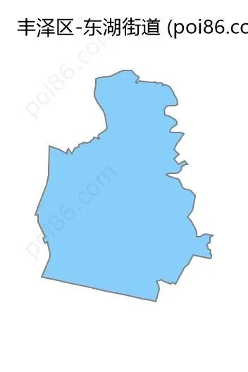 东湖街道边界地图