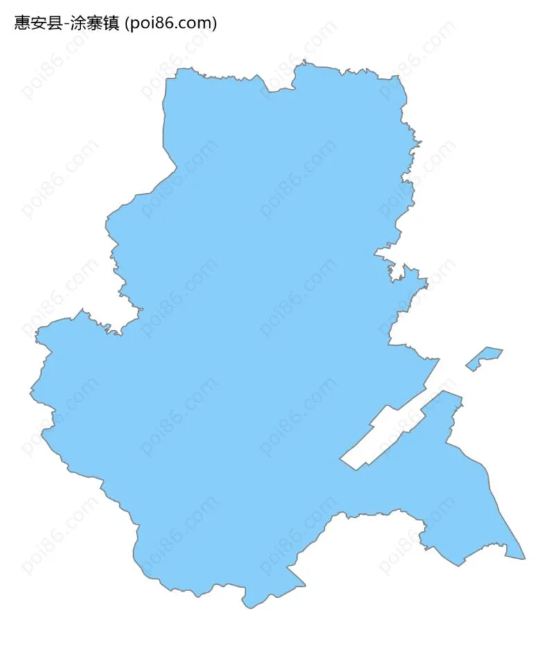 涂寨镇边界地图