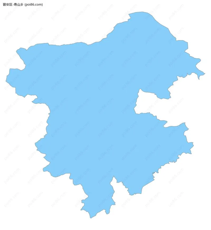 寿山乡边界地图