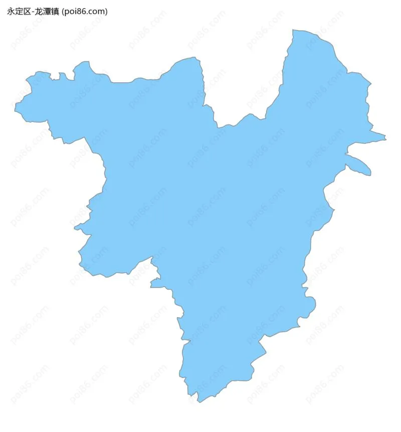 龙潭镇边界地图