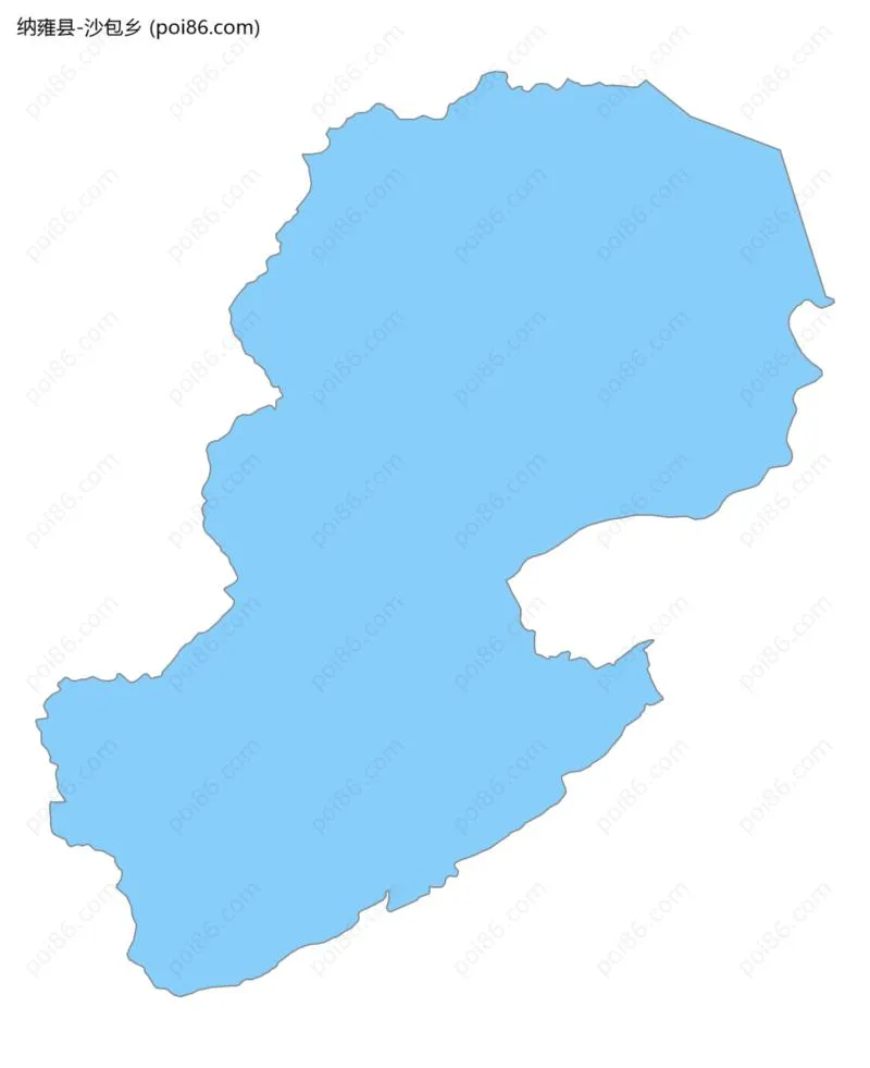 沙包乡边界地图