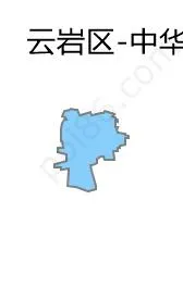 中华社区服务中心边界地图