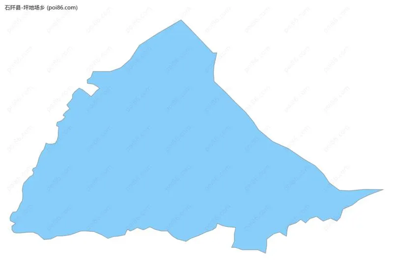 坪地场乡边界地图