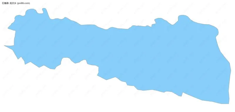 龙交乡边界地图
