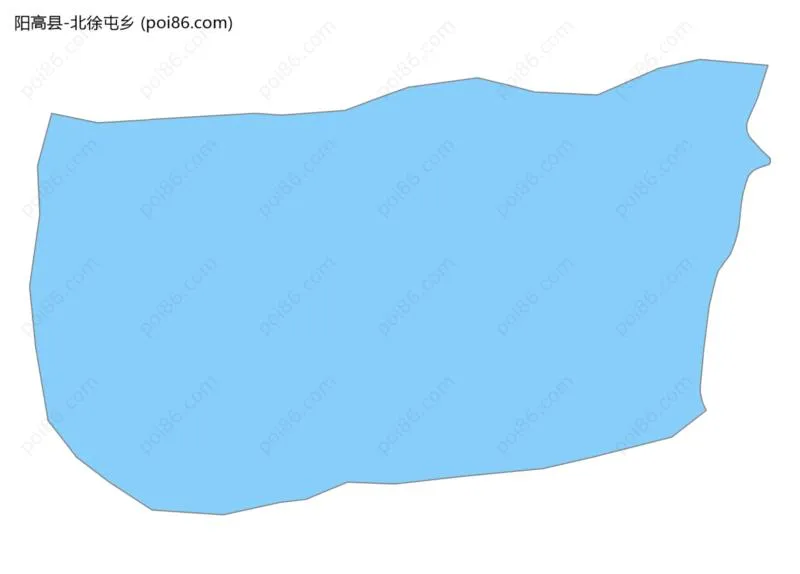 北徐屯乡边界地图