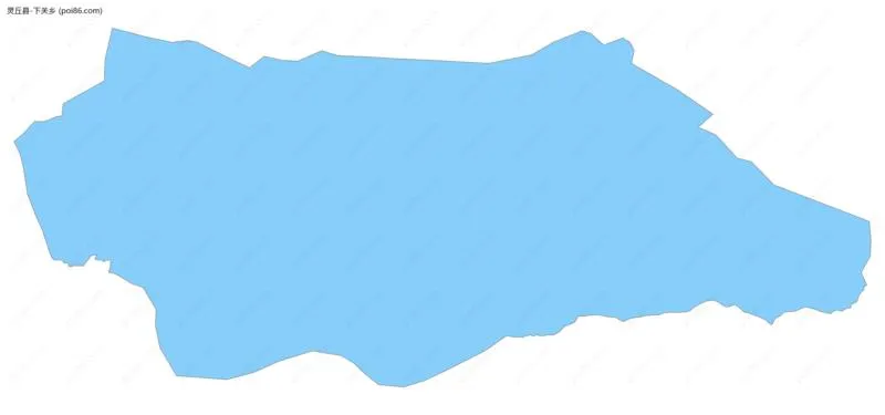 下关乡边界地图