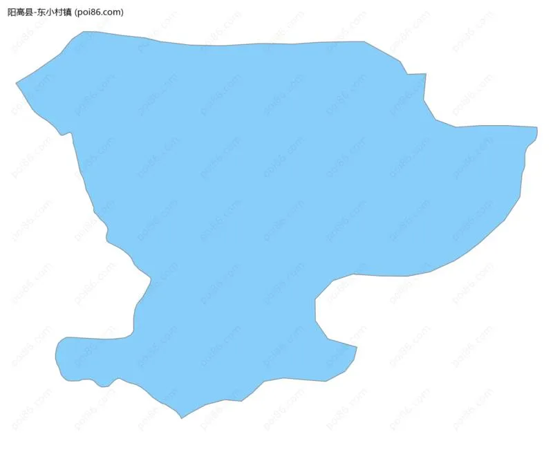 东小村镇边界地图