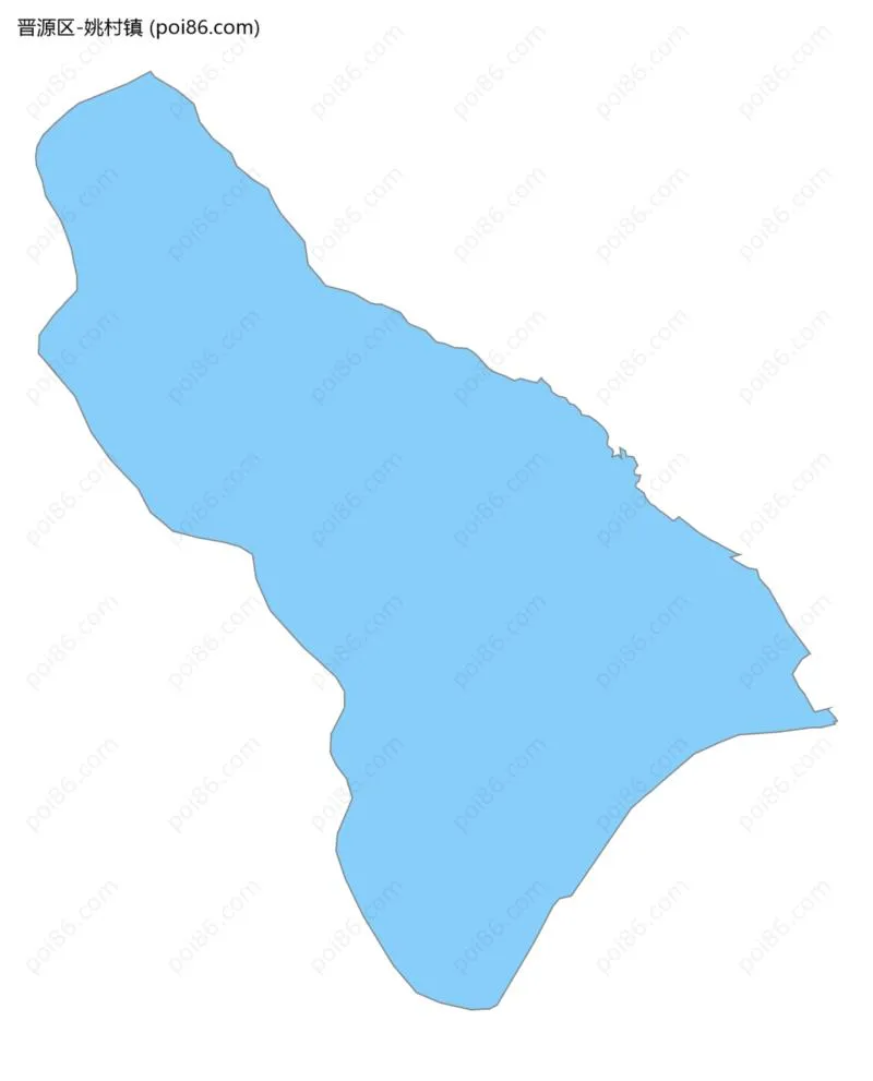 姚村镇边界地图