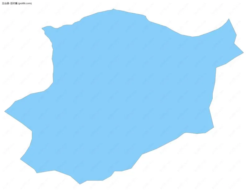 豆村镇边界地图