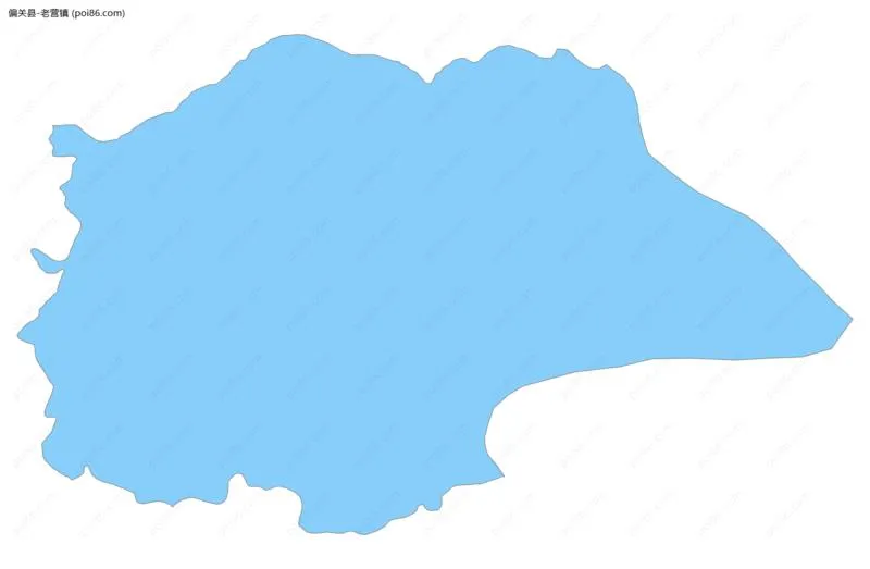 老营镇边界地图