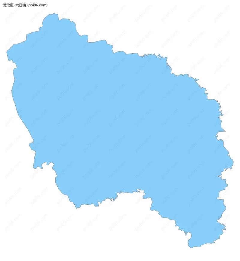 六汪镇边界地图