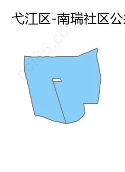 南瑞社区公共服务委员会边界地图