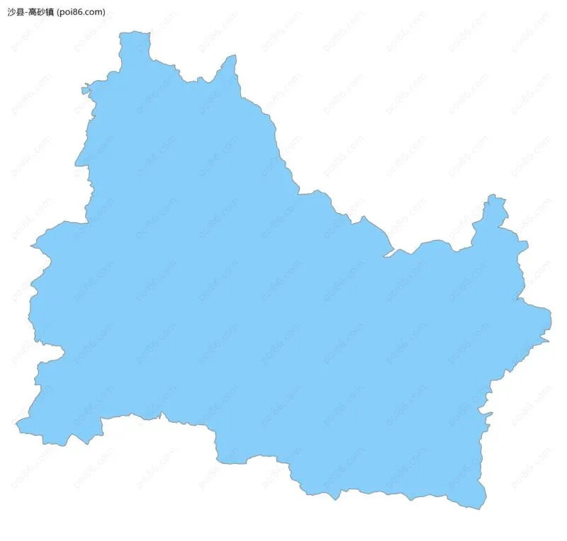高砂镇边界地图