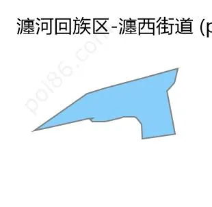 瀍西街道边界地图