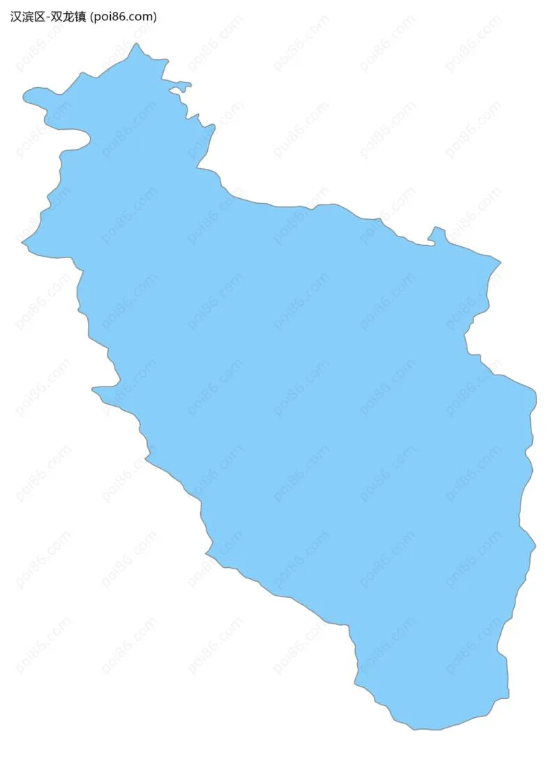 双龙镇边界地图