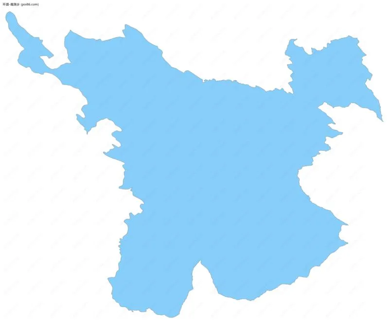 南湫乡边界地图