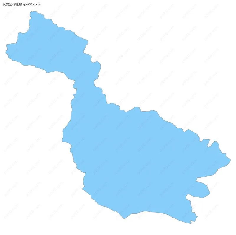 早阳镇边界地图