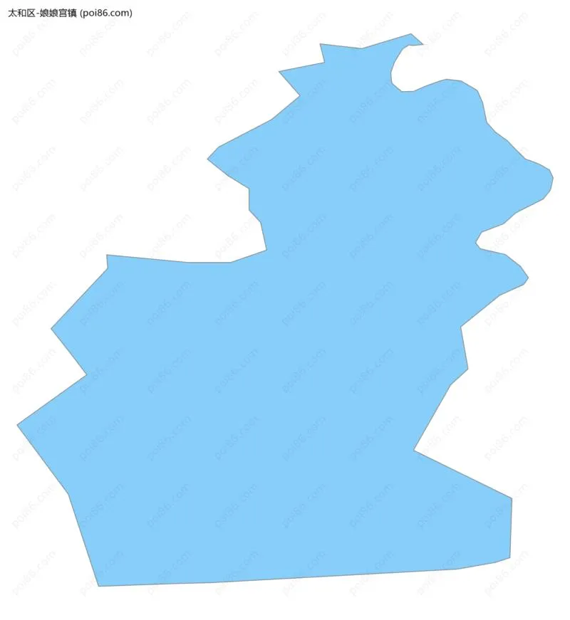 娘娘宫镇边界地图