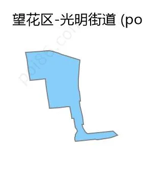 光明街道边界地图